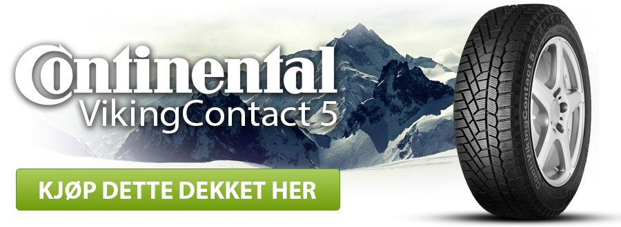 Continental VikingContact 5 - DEKKTESTVINNERE av piggfrie vinterdekk